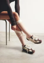 ZAPATILLAS ESTAMPADO ANIMAL PIEL Y NYLON